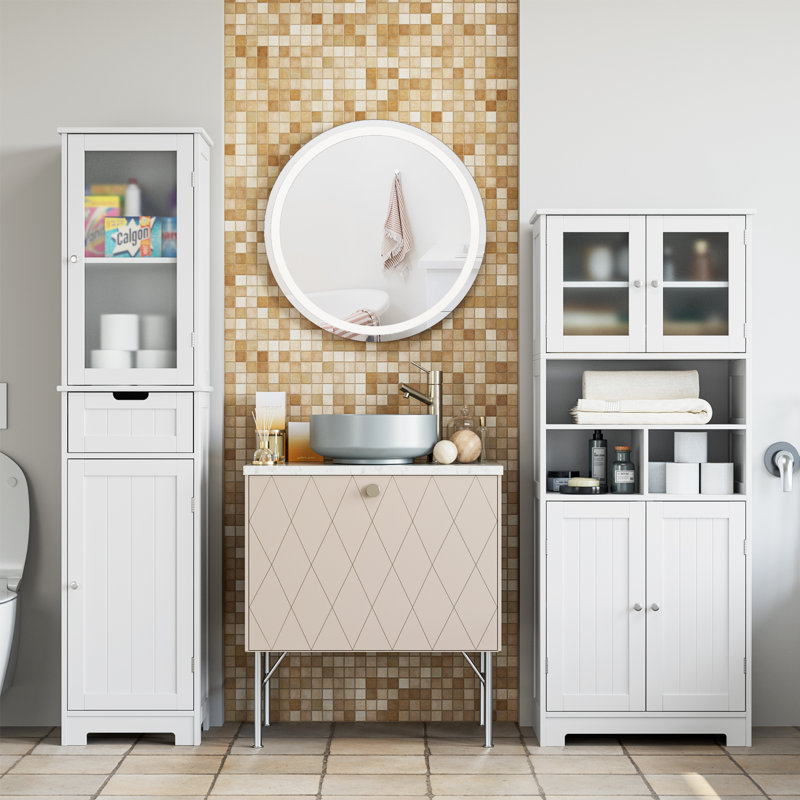 Lark Manor Aeddon Freestanding Bathroom & Reviews Wayfair